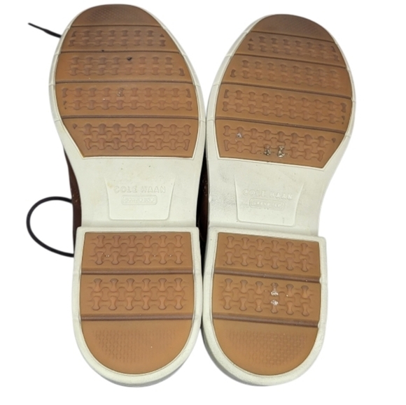 Cole Haan Wingtip Go To Oxford British Tan Brown Dress Casual Work Loafer Men 11 - Picture 5 of 9